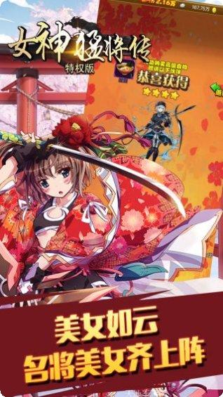 女神猛将无限版角色